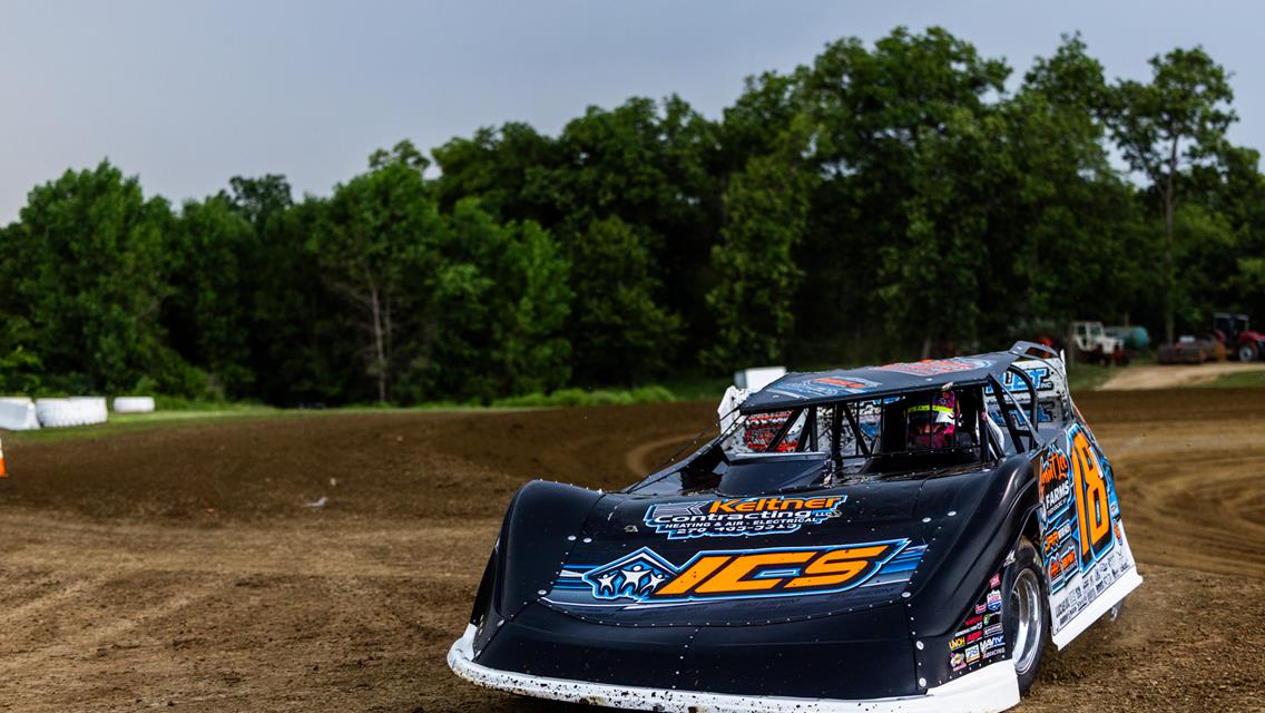 34 Raceway (West Burlington, IA) – Lucas Oil Late Model Dirt Series – July 10th, 2025. (Heath Lawson Photo)