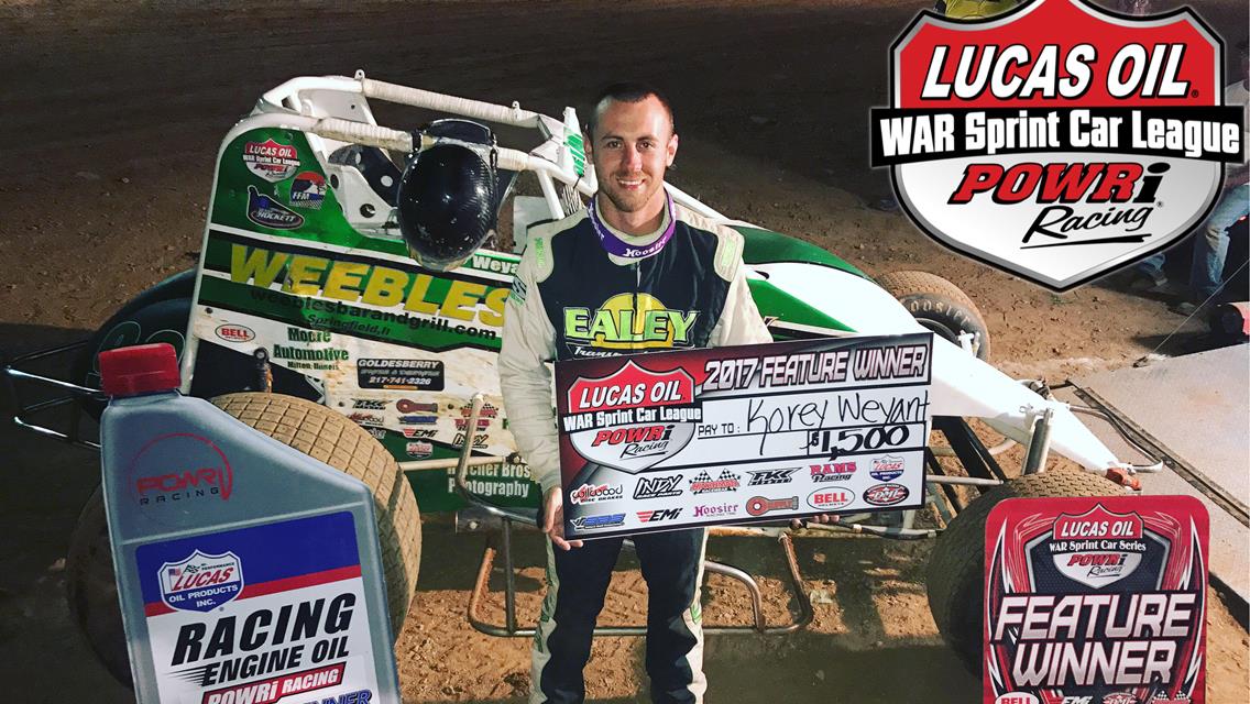 WEYANT DECLARED WINNER AT ST. FRANCOIS COUNTY RACEWAY