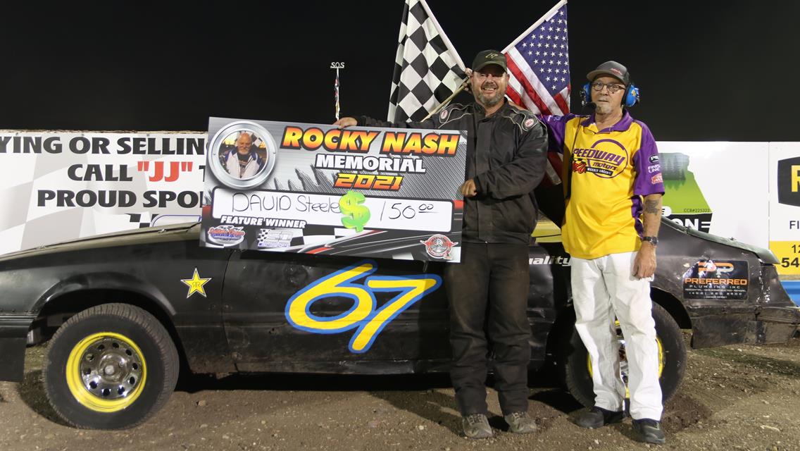 Borror Wins Rocky Nash Memorial At SOS; Steele And Knight Also Earn Chamber Of Commerce Night Victories