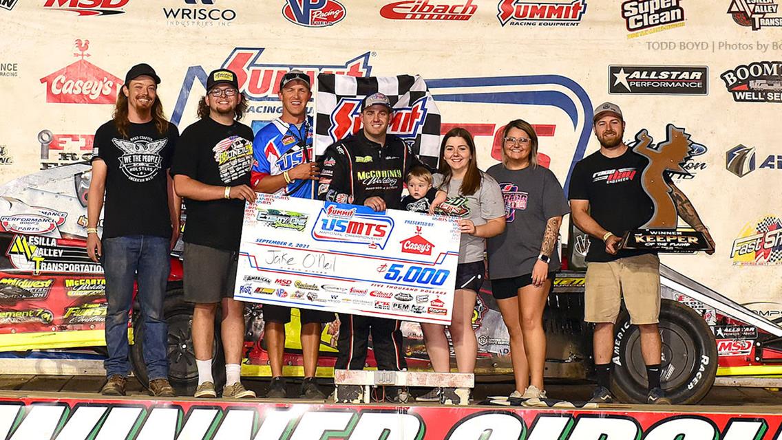 O’Neil chalks up 18th USMTS win Wednesday at 81 Speedway