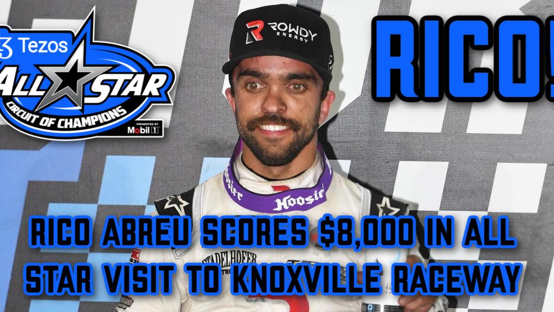 Rico Abreu scores $8,000 in All Star visit to Knoxville Raceway