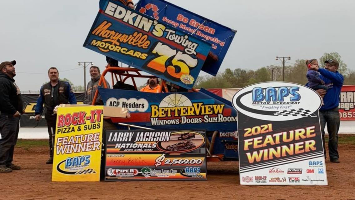 Kenny Edkin Returns to Victory Lane for Larry Jackson Nationals Win