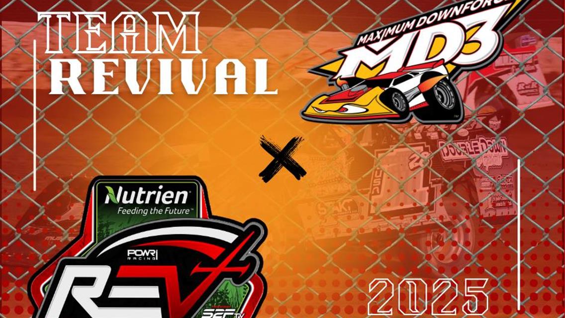 MD3 WILL BE THE FAST QUALIFIER AWARD SPONSOR FOR THE REVIVAL DIRT LATE MODEL SERIES IN 2025
