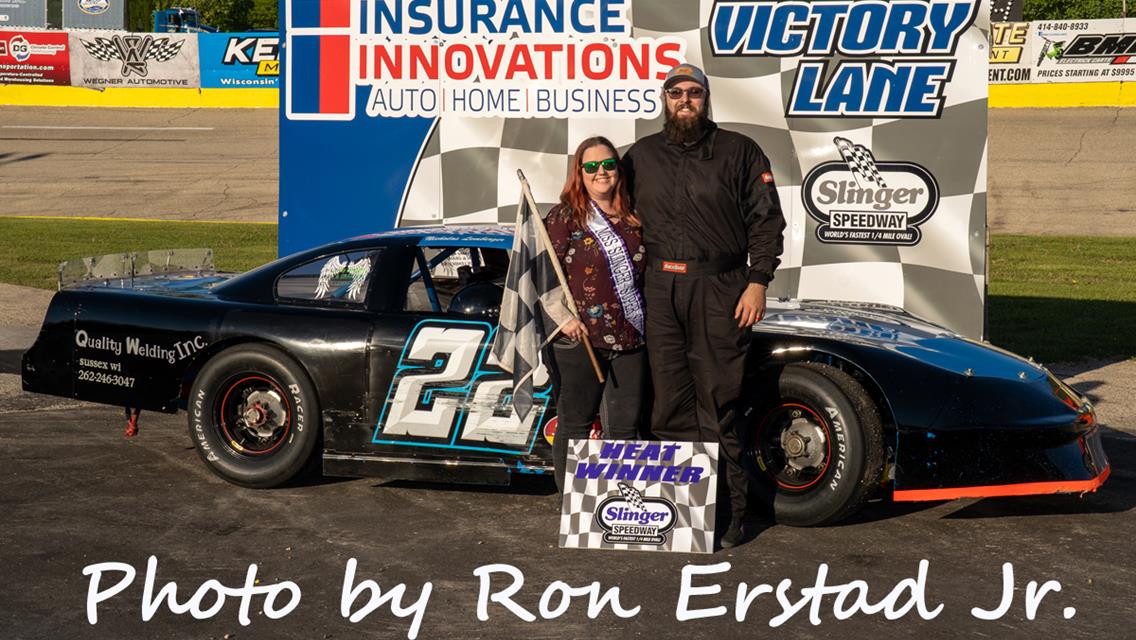 MONDEIK GETS FIRST SLINGER WIN IN MEMORIAL DAY WEEKEND
