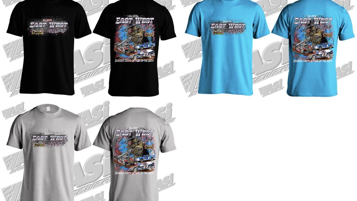23rd annual East West Clash shirts