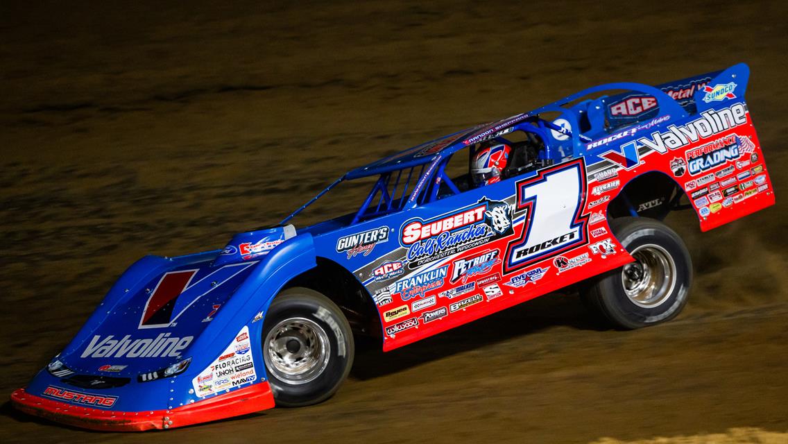 Atomic Speedway (Alma, OH) –  Lucas Oil Late Model Dirt Series – Independence 50 – July 4th, 2025. (Heath Lawson photo)