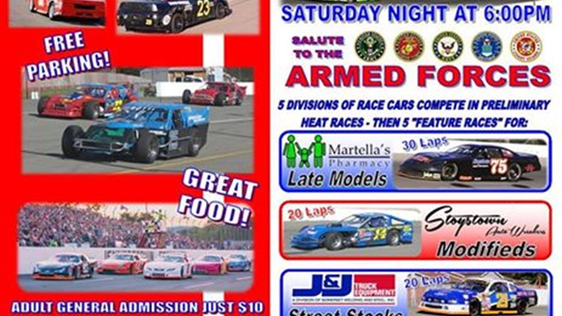 Armed Forces Night kicks off 2017 Racing Season at Jennerstown Speedway Complex