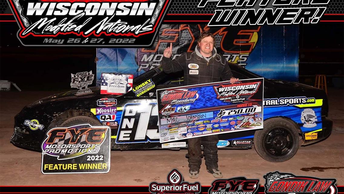 Copp, Sabraski, Benson, Jorgensen, &amp; Johnston Score Wisconsin Mod Nationals Wins