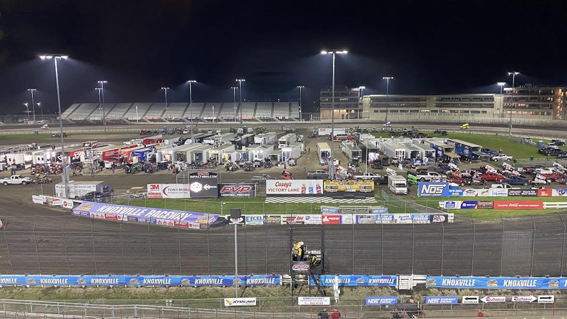 Knoxville 410 Practice Night Sees 43 Cars!