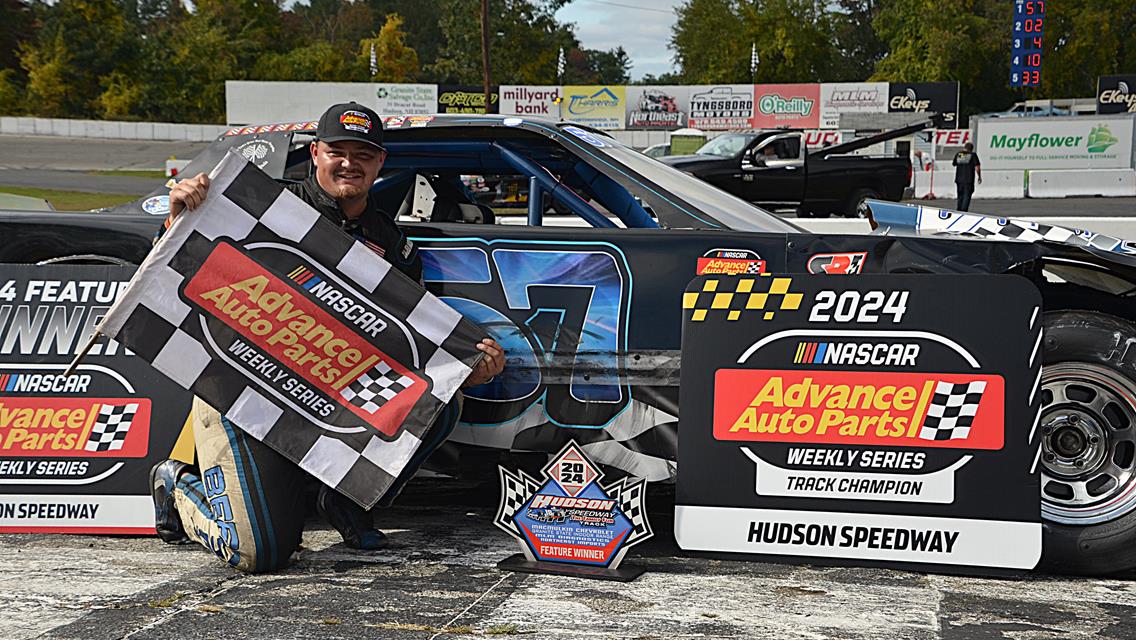 Tyler Leary Captures Sportsman Modified Championship and NASCAR NH State Division 1 Championship