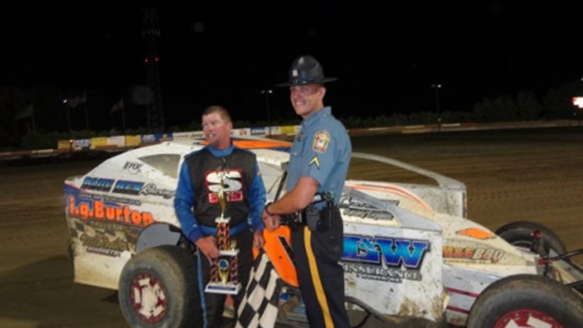 MILLS WINS BIG BLOCK CAMP BARNES THRILLER