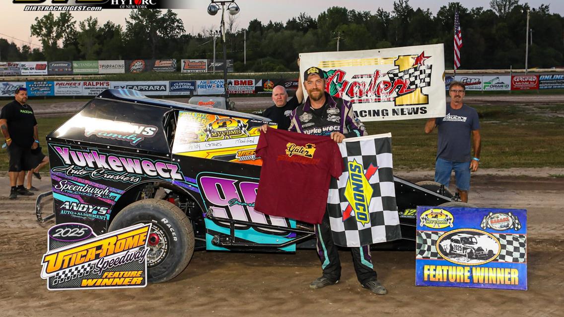 SHEPPARD SCORES WIN NUMBER SIX OF 2025 AT UTICA-ROME
