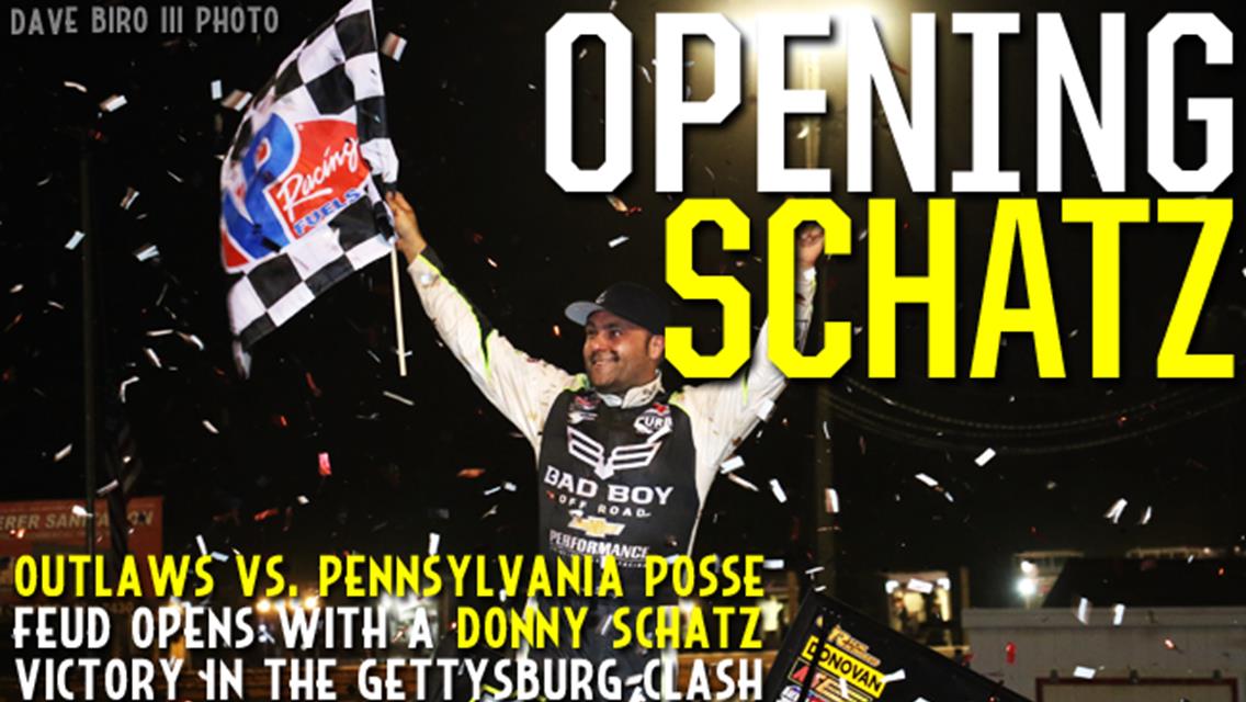 Schatz Captures Gettysburg Clash at Lincoln Speedway