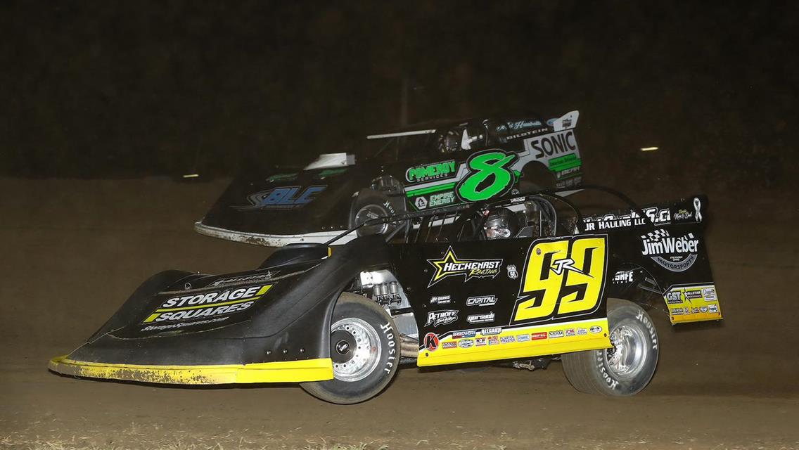 Cedar County Raceway (Tipton, IA) – Lucas Oil Midwest Late Model Racing Association – Hawkeye Land 40 – September 12th, 2024. (Mike Ruefer Photo)