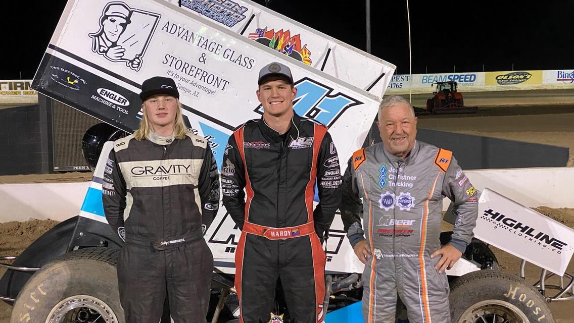 Colton Hardy Dominates ASCS Southwest At Cocopah Speedway