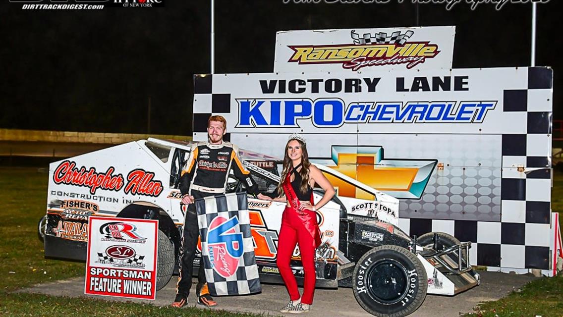 Williamson, Tuttle, Pangrazio, Close, and Just Win on Hawaiian Night at Ransomville