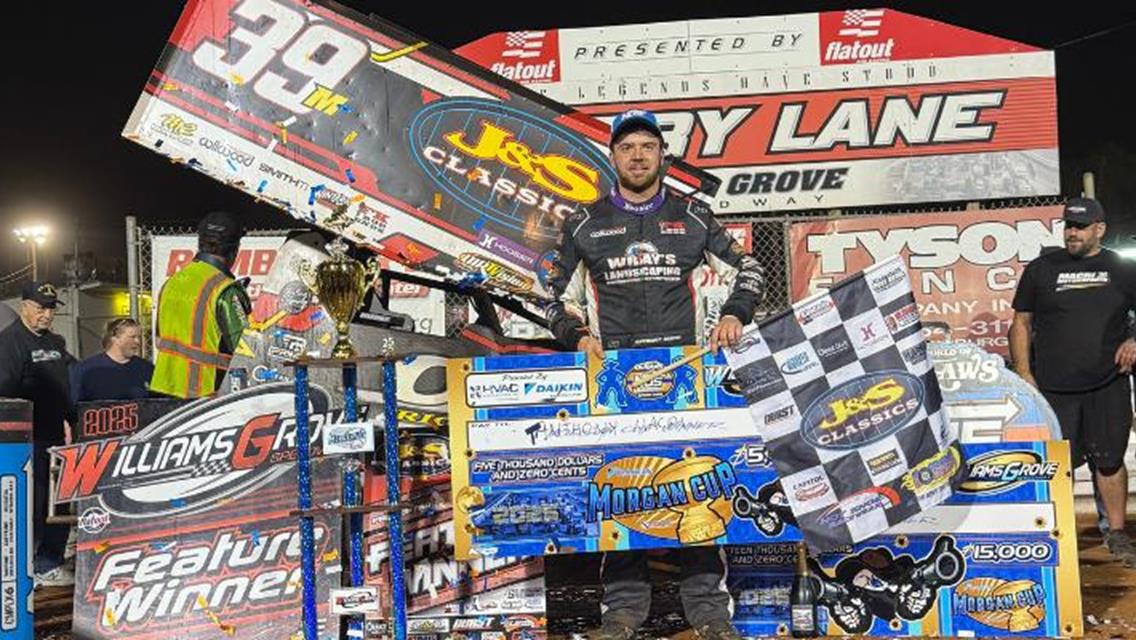 Anthony Macri Wins 20K Outlaws Morgan Cup At Williams Grove