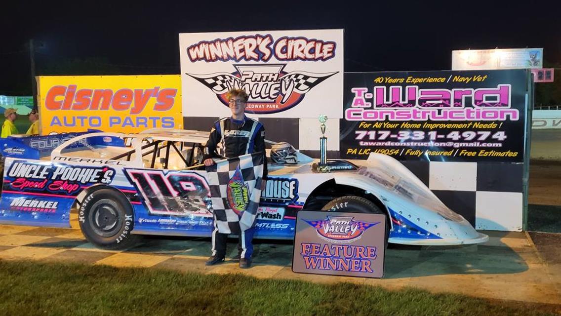 Merkel Gets Win 2 of the Season