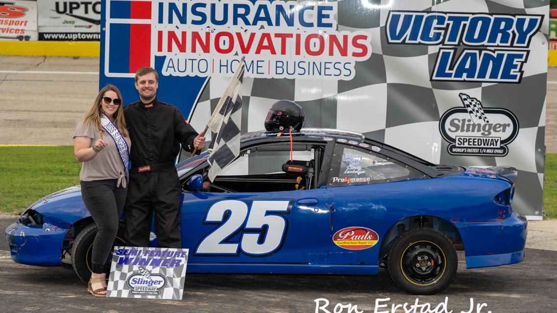 Johnson Captures First Win on Graduation Celebration Night
