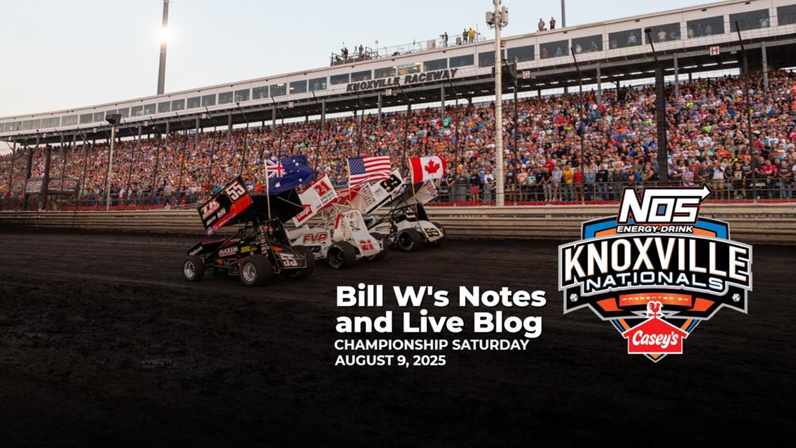 Bill W&#39;s Notes for 8/9