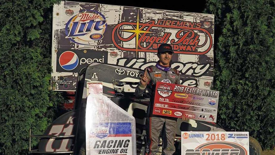 “Carrick edges Seavey to win Pepsi Midget Nationals”    “Sixth event win for Kunz team”