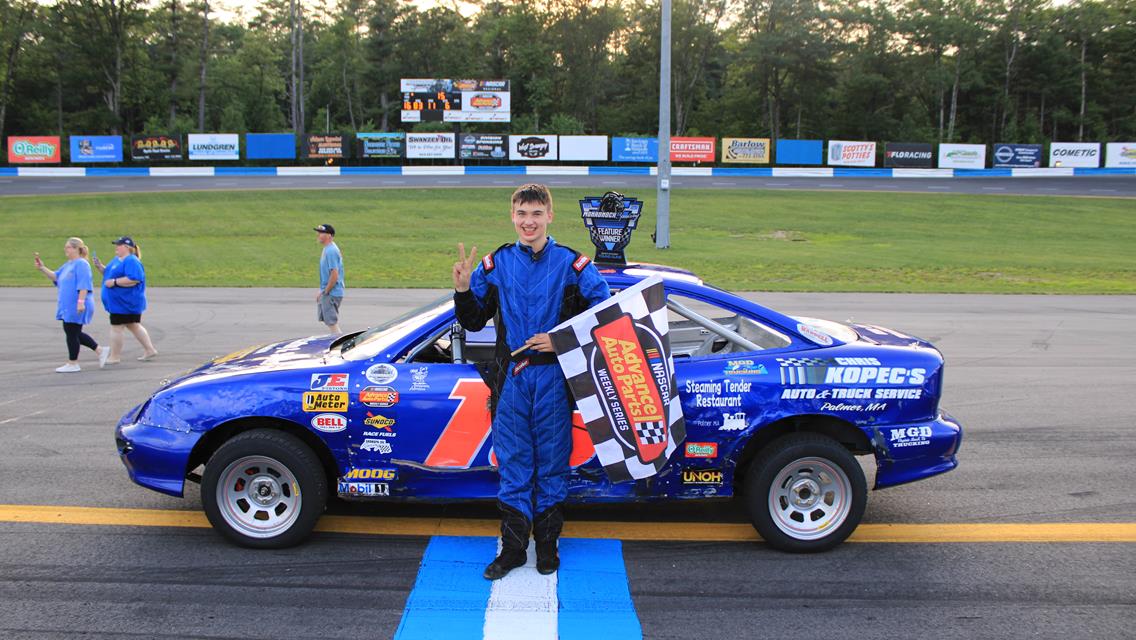 Kimball Celebrates Victory in the First Annual Northeast Open Modified Summer Showdown
