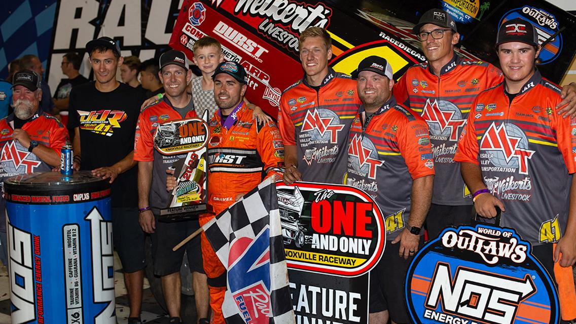 David Gravel Holds Off Kyle Larson To Win Night Two Of ‘The One and Only’