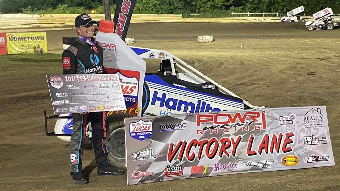 Beason Bests POWRi West at Creek County Speedway