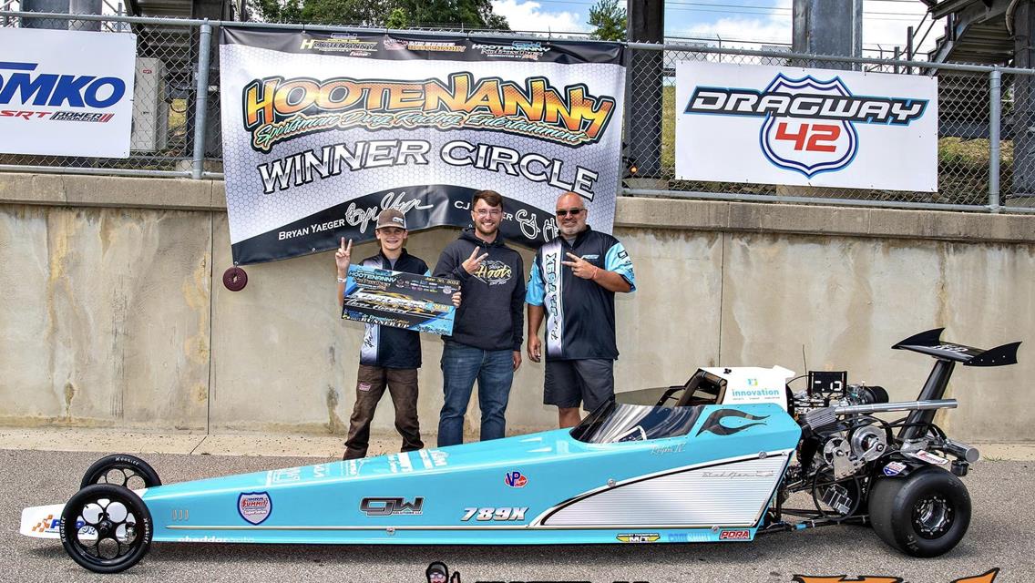 Soucek, Collier, Bowman are Big Winners at Dragway 42&#39;s Hootenanny No Box Open