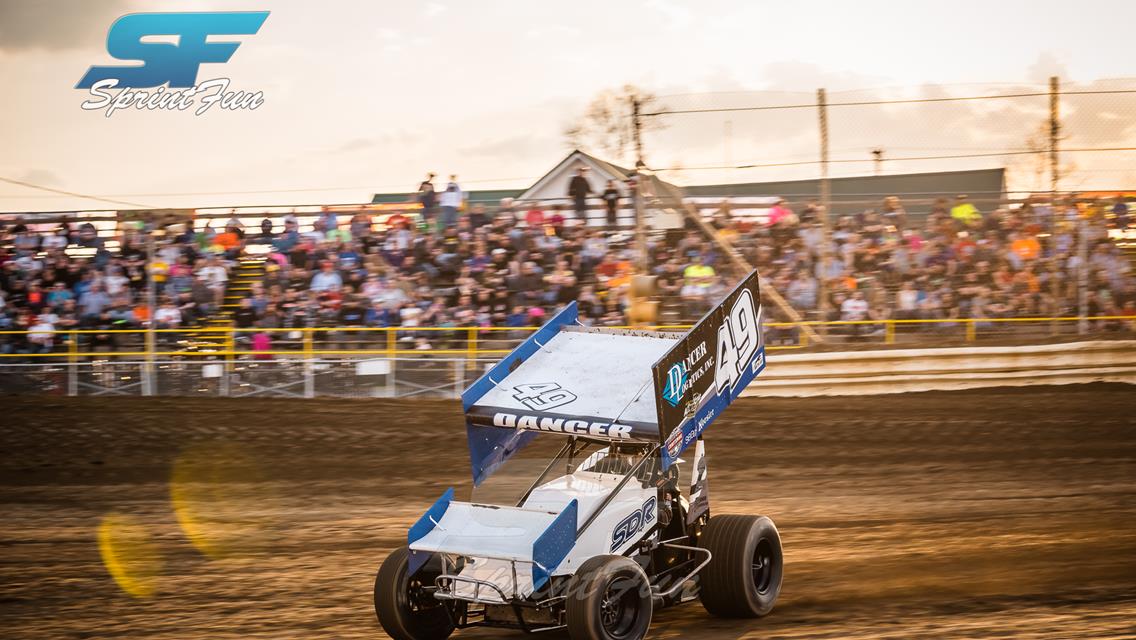 Dancer Earns Two Hard Charger Awards During Doubleheader in Michigan