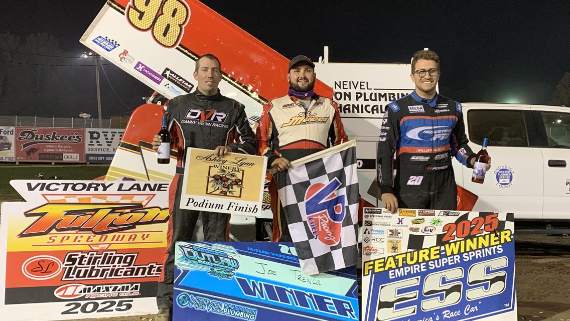 Trenca Lands in Victory Lane at Fulton