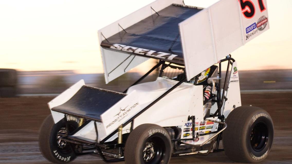 Giovanni Scelzi Learning Lap by Lap During World of Outlaws Starts