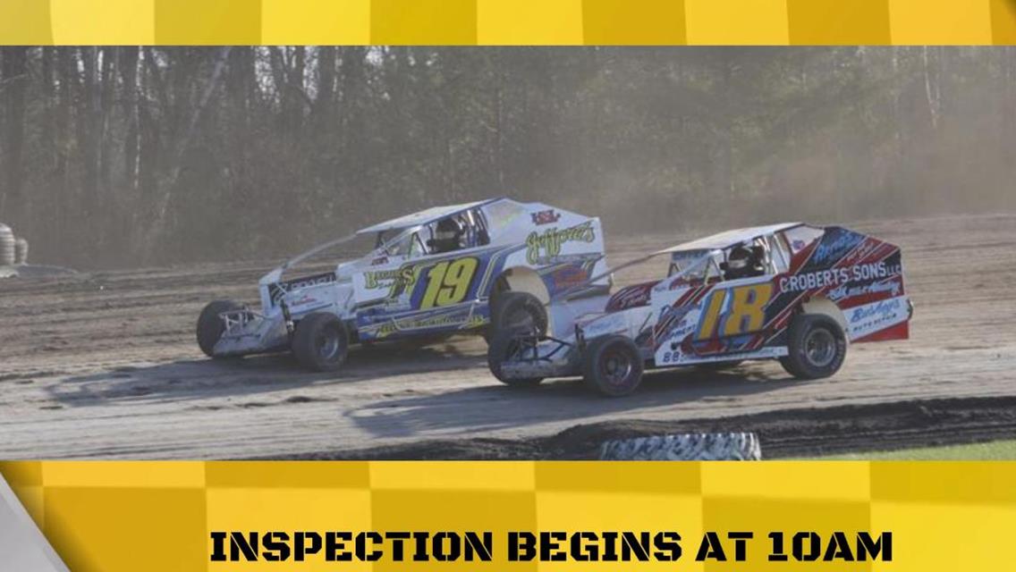 Saturday, April 20: Inspection &amp; Practice Information