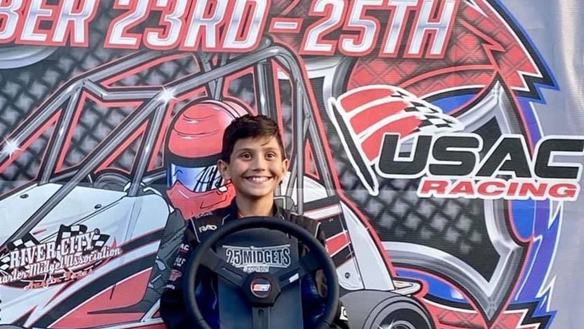 Jack wins MPI &quot;Up on the Wheel&quot; Award at USAC .25 Nationals in Austin!