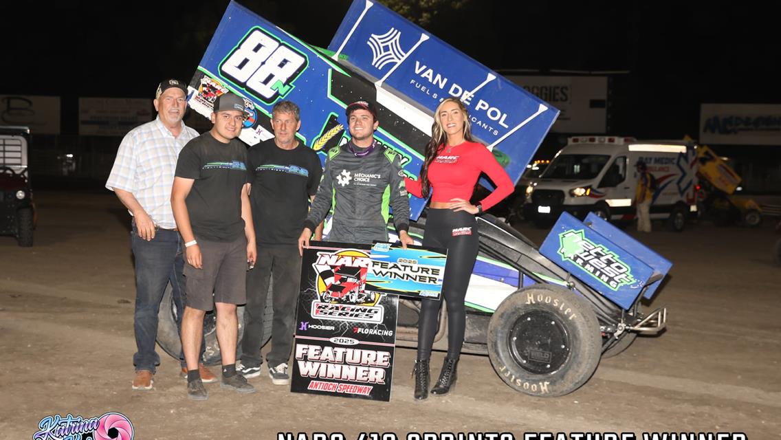 Netto Wins Contra Costa County Clash At Antioch Speedway
