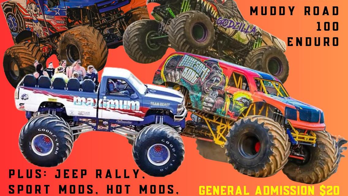 MONSTER TRUCK BASH is BACK at Tyler County Speedway!