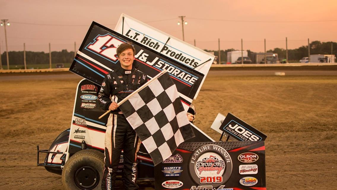 Kemenah Wins the Showdown while Saldana, Dennis, Coons and Bretz Best NOW600 Tel-Star Weekly Racing Fields at Circus City