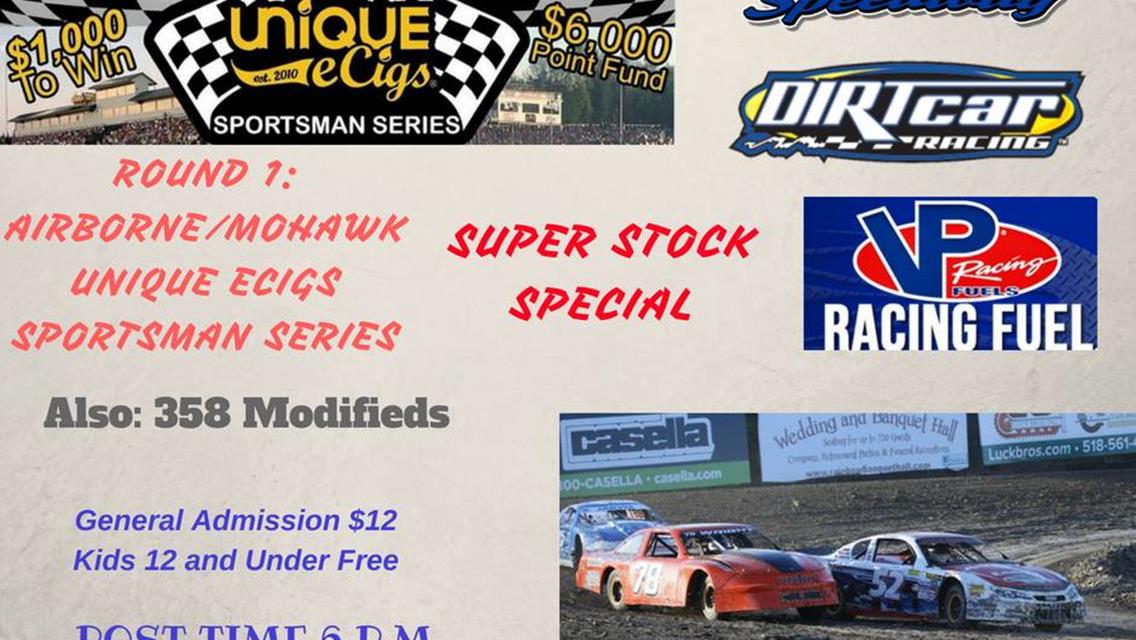 Saturday Racing $12 Adults, Kids 12U Free!