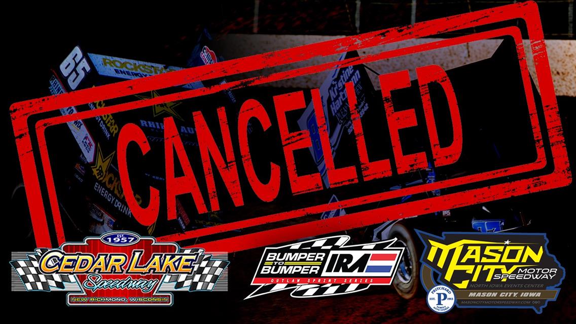 Cedar Lake and Mason City Weekend Cancelled: Poor Weather Conditions