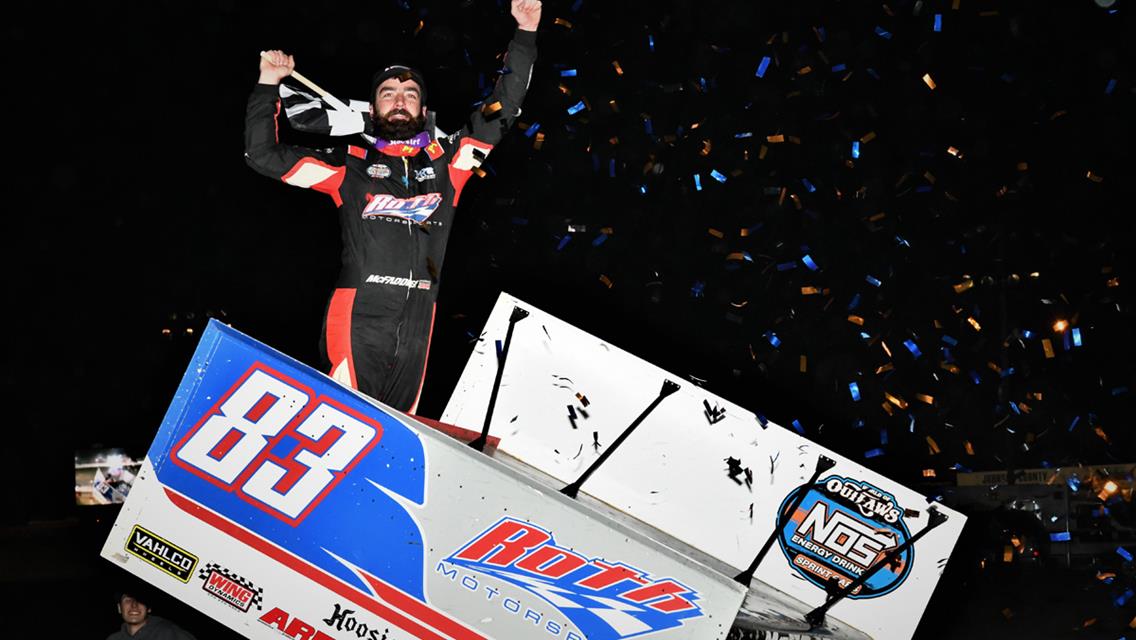 McFadden Masters Lakeside, Returns to World of Outlaws Victory Lane with Roth Motorsports