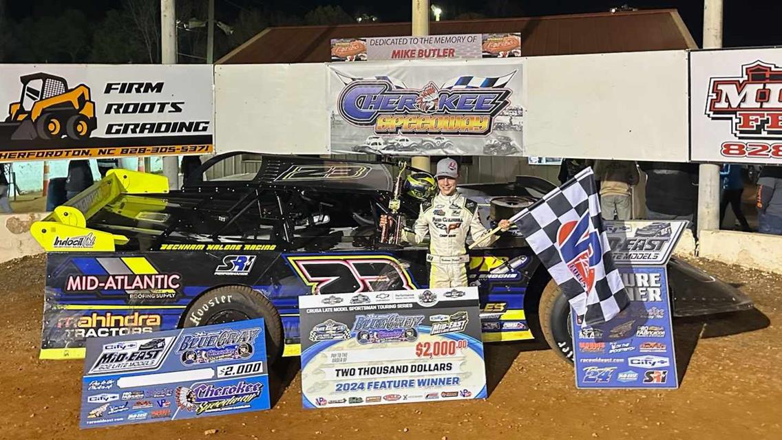 Malone Wins the Blue Grey, Bradford Claims CRUSA Late Model Sportsman Tour Championship