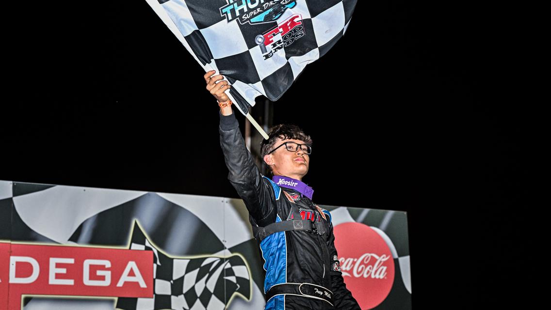 Trey Mills doubles down in Alfred Gurley Memorial at Talladega Short Track