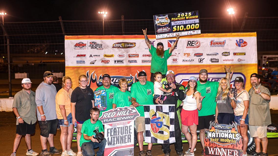 Red Hill Raceway (Sumner, IL) – DIRTcar Summer Nationals – July 4th, 2025. (Tyler Carr photo)