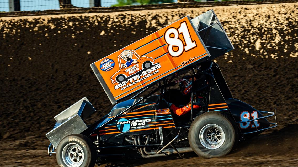 Dover Finishes Sixth at I-80 Speedway and Seventh at Huset’s Speedway
