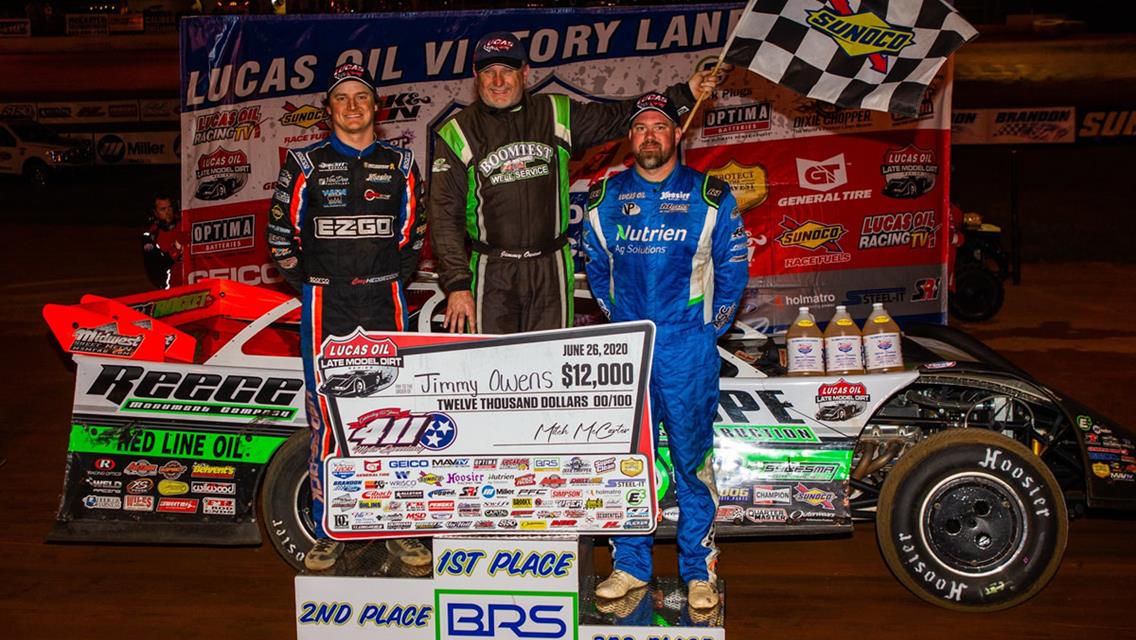 Runner-up finish in LOLMDS action at 411 Motor Speedway