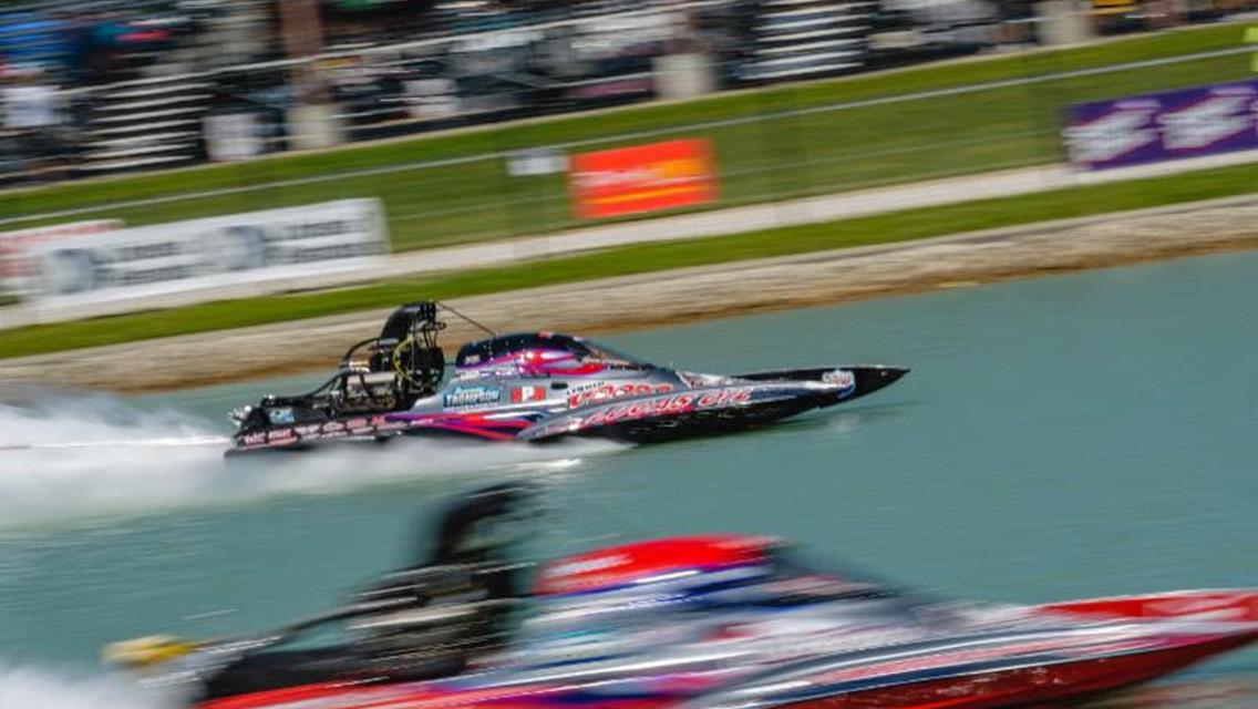 John Haas Memorial Drag Boat Classic at Lucas Oil Speedway this weekend, along with dirt-track action