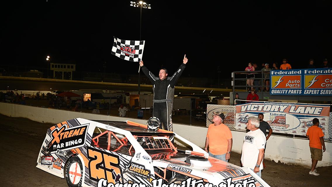 Tyler Erb, Cole Falloway, Kyle Helmick &amp; Josh Hawkins take wins at Federated Auto Parts Raceway at I-55