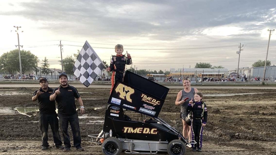 Robinson, Farrell, and Stroup First in HART Series Indiana Micro Week Finale at Rush County Fairgrounds!