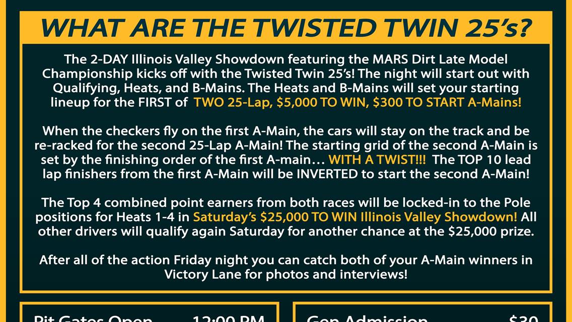 LaSalle Speedway With A Twist