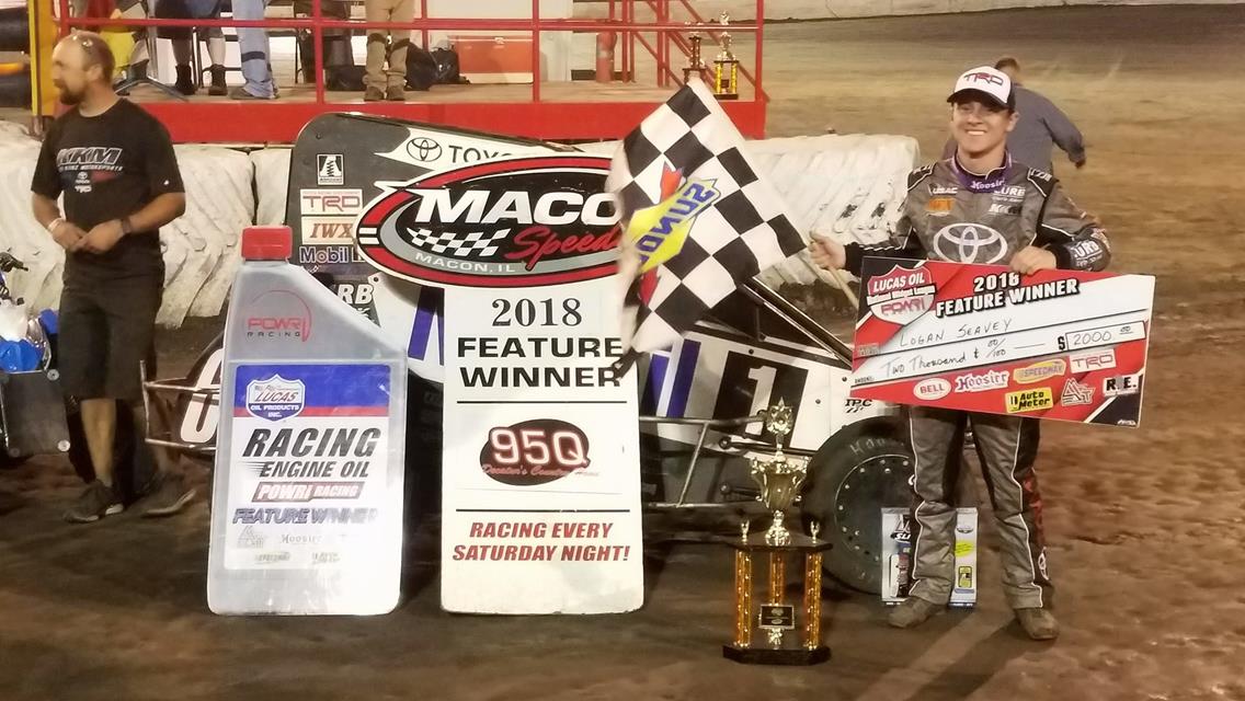 California&#39;s Seavey ClaimsÂ MaconÂ Checkered Flag